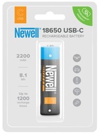 Newell 18650 2200 mAh USB-C batéria Newell 18650 2200 mAh USB-C batéria