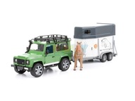BRUDER 02592 Hračka Land Rover s prívesom BRUDER 02592 Hračka Land Rover s prívesom