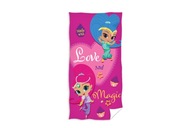 Bavlnená osuška 70x140 Shimmer and Shine bábiky Bavlnená osuška 70x140 Shimmer and Shine bábiky