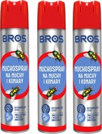 Muchosprej na muchy a komáre Bros 250ml x 3