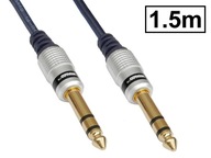 JACK 6,3/3P TRS kábel plug-to-plug VITALCO 1,5m