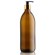 SKLENENÁ FĽAŠA S DÁVKOVACÍM ČERPADLOM 500ml SKLENENÁ FĽAŠA S DÁVKOVACÍM ČERPADLOM 500ml