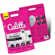 Silikónové stelivo pre mačky CALITTI Crystals 3,8L