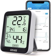 TEPLOMER HYGROMETER MINI LCD PAMÄŤ BLUETOOTH