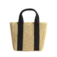 Letná plážová taška Dámska taška cez rameno, tkaná taška