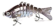 Wobler PIKE ZANDER Broken F145 SILVER AND BLACK Wobler PIKE ZANDER Broken F145 SILVER AND BLACK