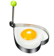 Oceľová miska na vajíčka vo forme na vyprážané vajíčka