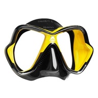 Maska Mares X-Vision Ultra Liquidskin, čierna a žltá