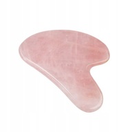 Masážny kameň Gua Sha Plate Rose Quartz