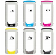 6x atrament pre HP 727 pre HP Designjet T2500, T2530 6x atrament pre HP 727 pre HP Designjet T2500, T2530