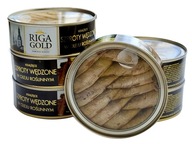ŠPROTY ÚDENÉ V RASTLINNOM OLEJI 6x240g RIGA GOLD ŠPROTY ÚDENÉ V RASTLINNOM OLEJI 6x240g RIGA GOLD