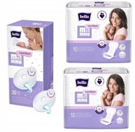 Balenie BELLA MAMMA COMFORT 2 x popôrodné vložky + 1 vložka na dojčenie Balenie BELLA MAMMA COMFORT 2 x popôrodné vložky + 1 vložka na dojčenie