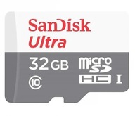 Micro SD karta SANDISK ULTRA 32GB 100MB/s C10