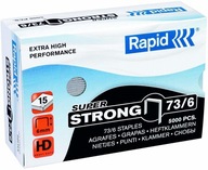 Rapid Super Strong sponky 73/6 5000ks strieborné