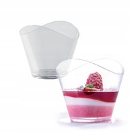 Nádoby, dezertné poháre, dezertné poháre WAVED, 120 ml, 20 kusov Nádoby, dezertné poháre, dezertné poháre WAVED, 120 ml, 20 kusov