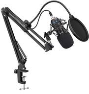 MOZOS MKIT-700PRO V2 MIKROFÓNOVÁ SÚPRAVA USB STOJAN POP-FILTER S RAMENOM, KOŠÍK MOZOS MKIT-700PRO V2 MIKROFÓNOVÁ SÚPRAVA USB STOJAN POP-FILTER S RAMENOM, KOŠÍK