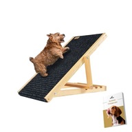 DOG RAMP auto drevené SCHODY + E-KNIHA