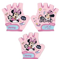 CHRÁNIČE NA BICYKEL PRE DIEVČATSKÉ DETSKÉ RUKAVICE MINNIE MOUSE 3-8 CHRÁNIČE NA BICYKEL PRE DIEVČATSKÉ DETSKÉ RUKAVICE MINNIE MOUSE 3-8