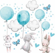 BUNTS BALÓNKY NÁLEPKY NA STENU 50x100cm KR7 BUNTS BALÓNKY NÁLEPKY NA STENU 50x100cm KR7