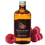 Olej z malinových semien, nerafinovaný 100 ml Wenatural, na UV opaľovanie ciev