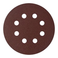 Kotúč na suchý zips Univerzálny 125 mm P120 otvorov 5 ks. Kotúč na suchý zips Univerzálny 125 mm P120 otvorov 5 ks.