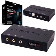 AUDIOTRAK MAYA U5 DAC USB ZVUKOVÁ KARTA 5.1 OPTICAL COAXIAL S/PDIF AUDIOTRAK MAYA U5 DAC USB ZVUKOVÁ KARTA 5.1 OPTICAL COAXIAL S/PDIF