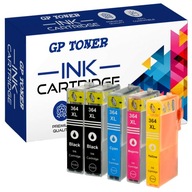 5 kaziet pre HP 364 XL 5510 5520 5524 6510 NOVÝ čip 5 kaziet pre HP 364 XL 5510 5520 5524 6510 NOVÝ čip