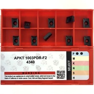 Doštičky z tvrdokovu APKT 1003PDR F2 4340 OCELE Doštičky z tvrdokovu APKT 1003PDR F2 4340 OCELE
