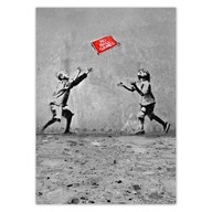 Plagáty 50x70 Banksy No Ball Games Plagáty 50x70 Banksy No Ball Games