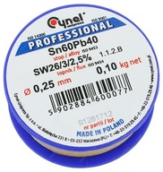 CÍN S KAPITOLNOU FLUXOM CÍNNÍK 0,25mm 100g 0,25 CÍN S KAPITOLNOU FLUXOM CÍNNÍK 0,25mm 100g 0,25