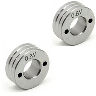 2 x VALEC na podávač drôtu PRE OCEL 4RA 0,8-1,0 mm 2 x VALEC na podávač drôtu PRE OCEL 4RA 0,8-1,0 mm