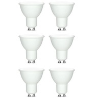 6x LED ŽIAROVKA SMD CCD NEBLIKAJÚCA GU10 7W 560lm 3000K TEPLÁ BIELA 6x LED ŽIAROVKA SMD CCD NEBLIKAJÚCA GU10 7W 560lm 3000K TEPLÁ BIELA