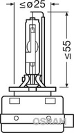 Xenónový horák Osram OSR66548 XENARC Xenónový horák Osram OSR66548 XENARC