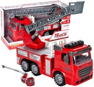 CAR FIRE BRAND FIRE TRUCK DRIVE SOUND LED otočný výsuvný rebrík CAR FIRE BRAND FIRE TRUCK DRIVE SOUND LED otočný výsuvný rebrík