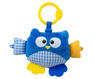 Plyšový prívesok Owl - Cutie owl 2552 blue Plyšový prívesok Owl - Cutie owl 2552 blue