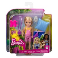 BARBIE CAMPING BÁBIKA CHELSEA + SPACÍ VAK, MATTEL