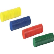 Fandy magnety priemer 15mm 4 farby (4x10) Fandy magnety priemer 15mm 4 farby (4x10)