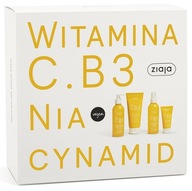 VIANOČNÁ SADA ZIAJA Vitamín C.B3 Niacínamid Sada 4 kozmetiky