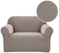 POTAH NA KRESLO, POHOVKU, ELASTICKÝ ŽAKUROVÝ HERRINGBONE PREMIUM 90-140 POTAH NA KRESLO, POHOVKU, ELASTICKÝ ŽAKUROVÝ HERRINGBONE PREMIUM 90-140