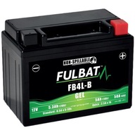BEZÚDRŽBOVÁ BATÉRIA FULBAT FB4L-B YTX4L-BS 12V BEZÚDRŽBOVÁ BATÉRIA FULBAT FB4L-B YTX4L-BS 12V