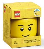 LEGO CONTAINER MINI HEAD BOY SMILE