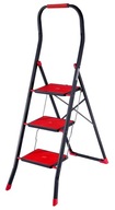 Skladací 3-stupňový domáci rebrík do obchodu