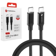 Kábel USB-C na USB-C pre Apple CarPlay a Android Auto, silný, opletený, rýchly Kábel USB-C na USB-C pre Apple CarPlay a Android Auto, silný, opletený, rýchly