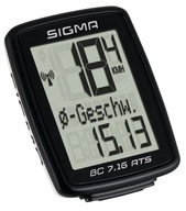 Bezdrôtový cyklocomputer Sigma Sport BC 7.16 ATS