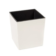 KVETINÁČ LAMELA JUKA LESK 40x40h41,5 + VLOŽKA Krém. KVETINÁČ LAMELA JUKA LESK 40x40h41,5 + VLOŽKA Krém.