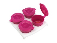 TOMMEE TIPPEE NÁDOBA NA ZMRAZOVANIE POTRAVÍN 4 KS TOMMEE TIPPEE NÁDOBA NA ZMRAZOVANIE POTRAVÍN 4 KS
