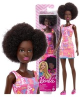 Mattel Barbie Classic Afro Bábika v šatách HGM58