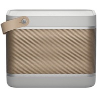 Autorizovaný predajca prenosných reproduktorov Bang & Olufsen Beolit ​​​​20 v sivej a zlatej farbe