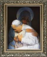 OBRAZ 50x40 PÁPEŽ SV. JÁN PAVEL II ZLATÝ RÁM OBRAZ 50x40 PÁPEŽ SV. JÁN PAVEL II ZLATÝ RÁM