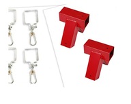 SET 2+4 konektory+svorky 90x90mm 90 st SET 2+4 konektory+svorky 90x90mm 90 st
